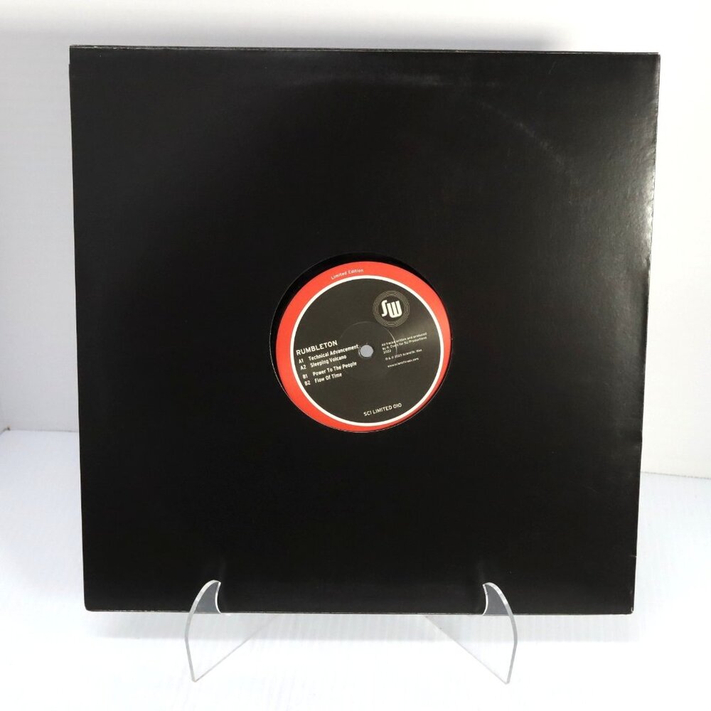 Rumbleton Limited Edition Vinyl 12" Record - Technical Advancement,Sleeping Volc